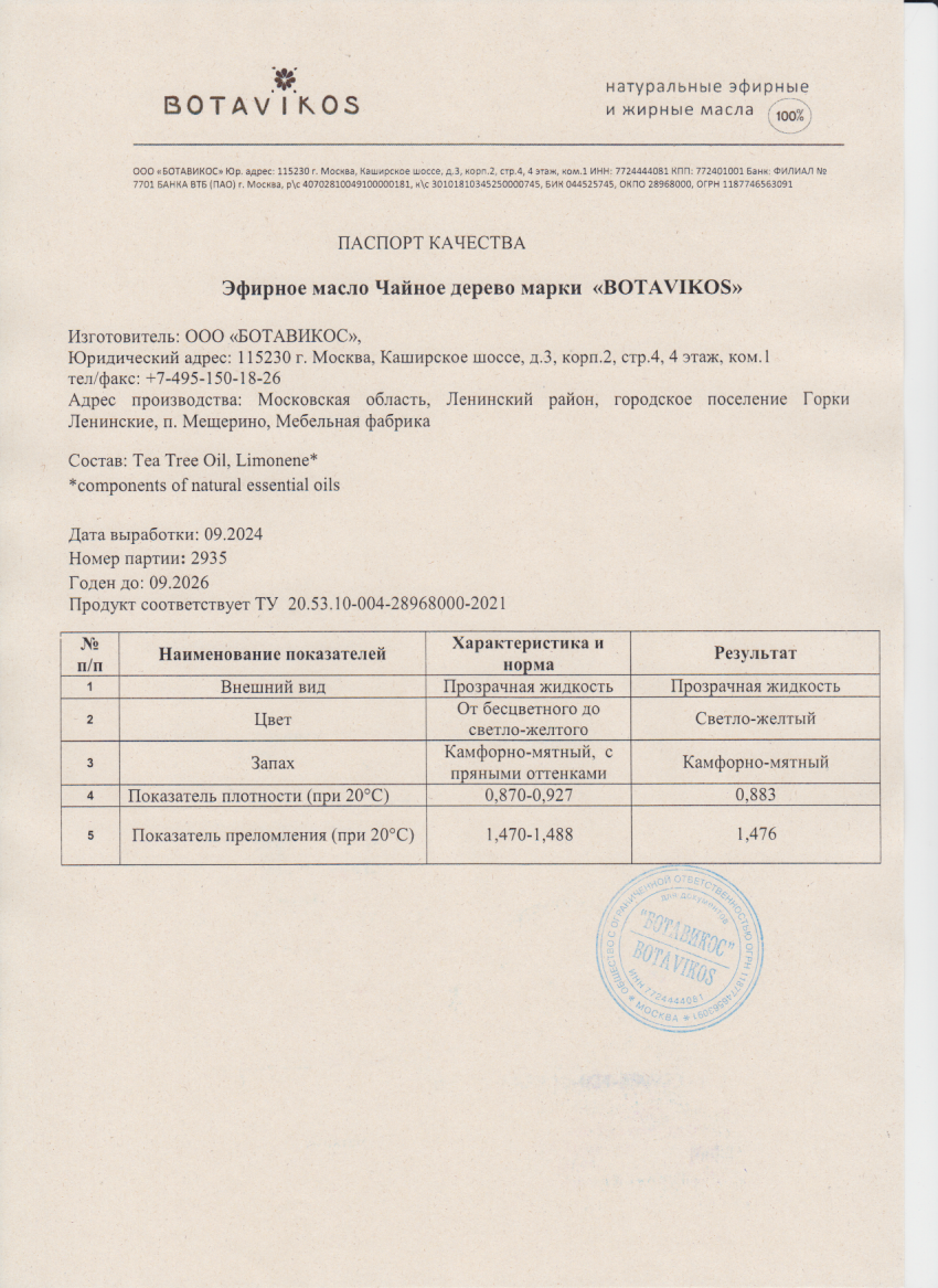 Паспорт №092024